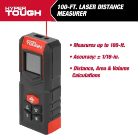 43035 HYPER TOUGH Laser Distance Measuring Tool #2