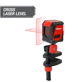 43080 HYPER TOUGH Cross Line Laser Level Beam Leveling Tools