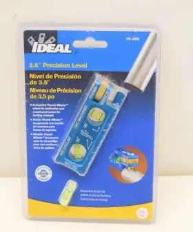 35-206 IDEAL Precision Level Acrylic Vial Magnetic