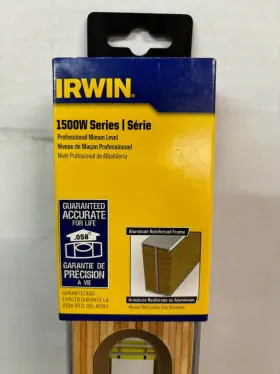 1801104 IRWIN Tools Mason Foots Level #2