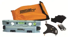 049448276448 JOHNSON Level Tool Magnetic Torpedo Laser Kit