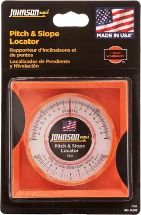 689853836280 JOHNSON Level Tool Pitch Slope Locator #3
