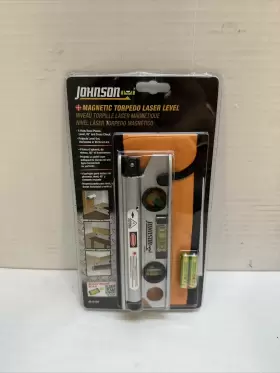 40-6164 JOHNSON LEVEL TOOL Magnetic Laser Torpedo #2