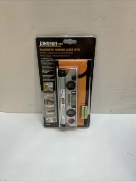 40-6164 JOHNSON LEVEL TOOL Magnetic Laser Torpedo