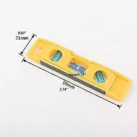 726384514536 JOWXSX Bubble Level Keychain Magnetic Torpedo #2