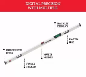 905D-72MB KAPRO Magnetic Digital Level Waterproof Multimodes #2