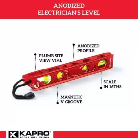 925M KAPRO Magnetic Electrician Level Plumb #2