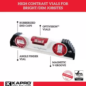 935-10 KAPRO Tool Magnetic Torpedo Level #2