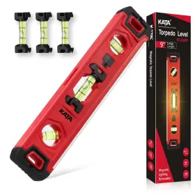 743449430303 KATA Torpedo Level Magnetic Light Shockproof