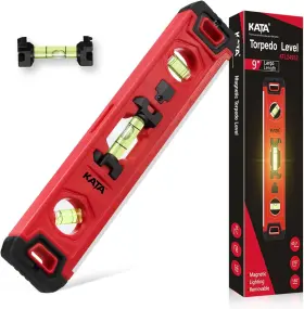 Kataspc KATA TOOLS Torpedo Level Magnetic Light Shockproof