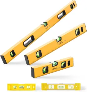 THI-KINGDDER-1564 KINGDDER Spirit Level Set Magnetic Torpedo