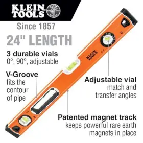 092644692178 KLEIN TOOLS Level Magnetic Bubble Vial #2