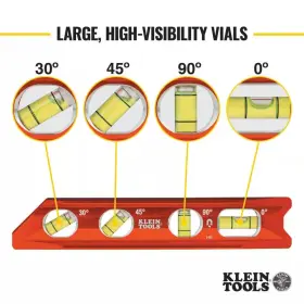 313091859861 KLEIN TOOLS Torpedo Billet Level Earth Magnet #3