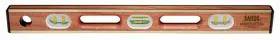 SL12AB36 KRAFT TOOL Sands Bound Mahogany Level Vials