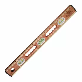 SL12AB48 KRAFT TOOL Box Level Mahogany Vials
