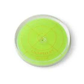 LC-LVL-D60 LACUPELLA Round Bubble Level Buttercream Acrylic