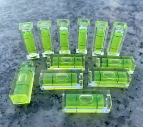 755419019296 LAIESYA Bubble Spirit Level Mini Square Tools #2