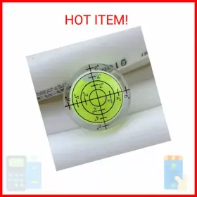 755419019326 LAIESYA Bubble Level Bullseye Round Spirit Tool #2