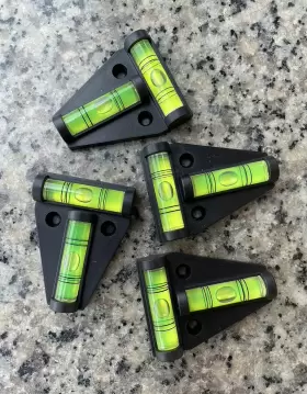 L108 LAIESYA Rv Level Cross Check Levelers Bubble Camper #3
