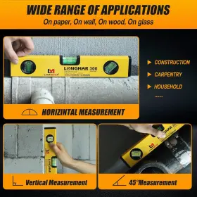 445000446473 LARMEIL Magnetic Level Torpedo Leveler Tool #2