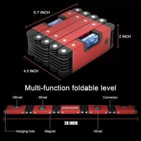 720721899645 LARMEIL Level Sections Measuring Folding #2