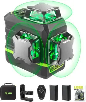 LG-3DS LASGOO Laser Level Cross Line Batteries