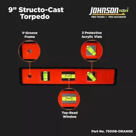 7500BORANGE LEVEL TOOL Structo Cast Torpedo #2