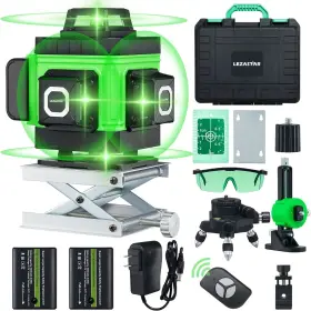 D0102HEQ906 LEZASTAR Beam Laser Level Cross Line Set