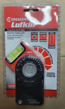 LSL1100-02 LUFKIN Crescent Angle Level