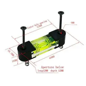 700713482826 BALL Hole Horizontal Bubble Level Third Line #3