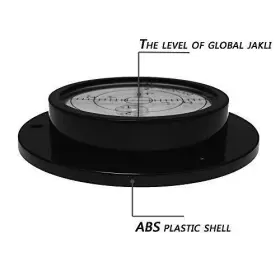 9017 PRECISION Bullseye Bubble Spirit Level Mounting Hole #3