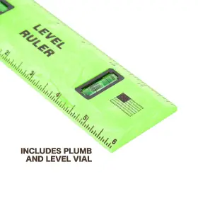 028452107429 MAYES Polystyrene Level Rule Leveler Tool Edge #3