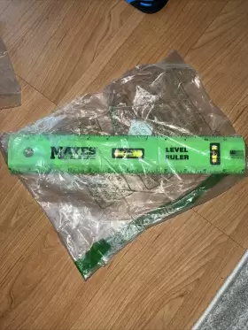 10742 MAYES Polystyrene Level Rule Leveler Tool Straight Edge
