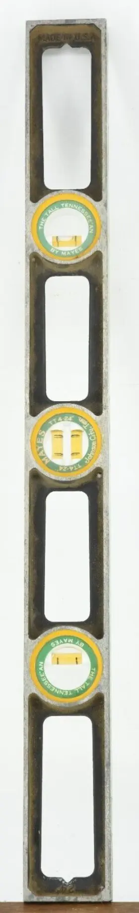 TT4-24 MAYES Level Tall Tennesseeftan Tool Ruler