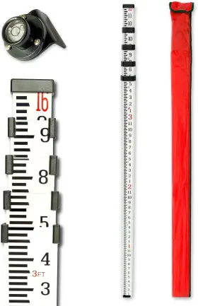 10THS MEI SHUO PIN Rod Stick Laser Level Survey