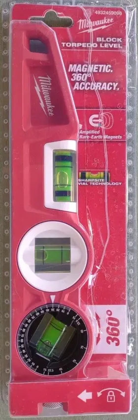 002395282494 MILWAUKEE Block Magnetic Torpedo Level