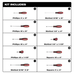 888234580280 MILWAUKEE Levels Billet Torpedo Screwdriver Set #2