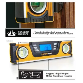 MH-02-DL-B1-10-1 MOTORHEAD Smart Digital Level Lcd Screen #3
