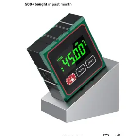 ABF-001 OHCANS Digital Angle Finder Level Gauge Magnetic Lcd