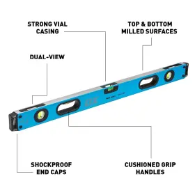 OX-P024409 OX Tools Box Spirit Level Rubber Grip #2