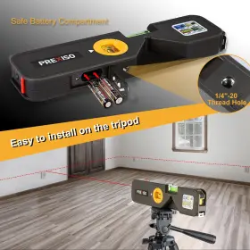 1P10TB PREXISO Line Laser Level Torpedo Tape Ruler