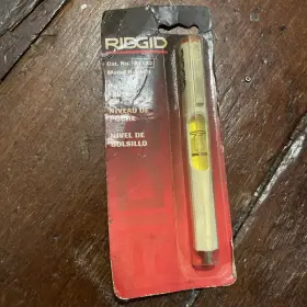 095691871220 RIDGID Pocket Level Cat Nos