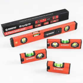 768924812429 RONGPRO Torpedo Level Set Light Top Scale Alloy