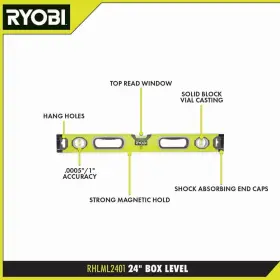 RHLML2401 RYOBI Box Level Magnetic Solid Block Vial Casing #2