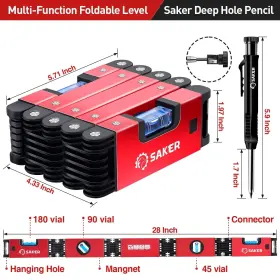 GJ34074-X32065 SAKER Function Level Hole Pencil Set Christmas #2