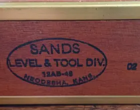 12AB-48 SANDS Handsome Neodesha Ks Bound Mahogany Level #2