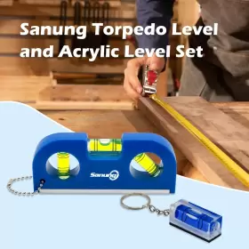 L874 SANUNG Magnetic Level Set Bubble Torpedo Acrylic Spirit #2