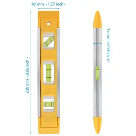 746433133792 SEHOI Pack Magnetic Torpedo Level Bubbles #2