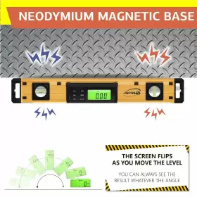 506062895009 SHEFIO Digital Smart Level Tool Magnetic Torpedo #3