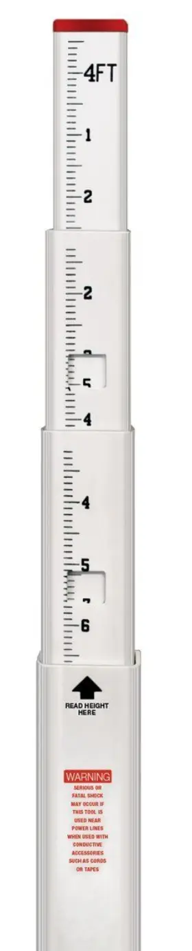 816255022250 SITEPRO Fiberglass Leveling Rod #2